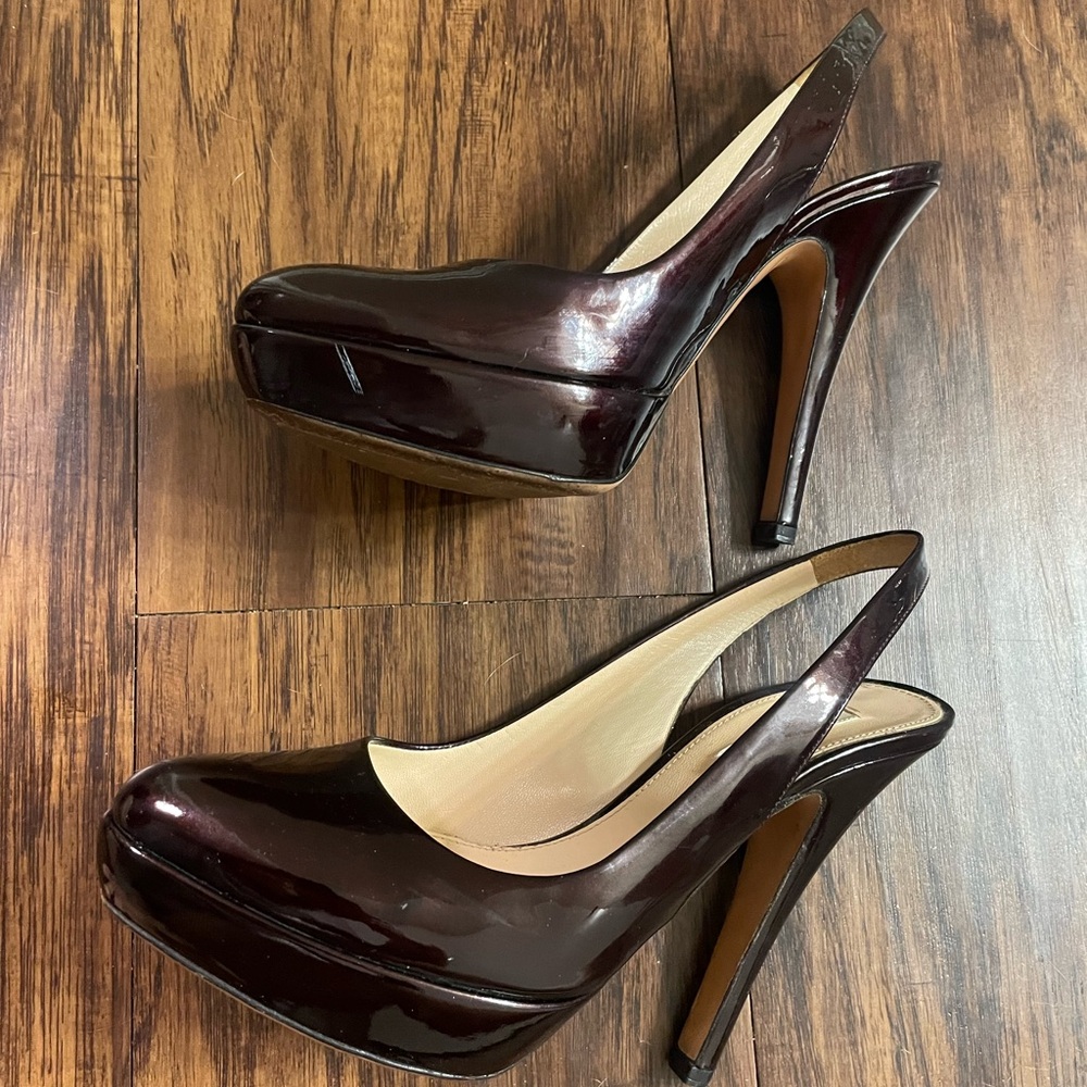 Prada Patent Leather Slingback Pumps 37 - Picture 14 of 17